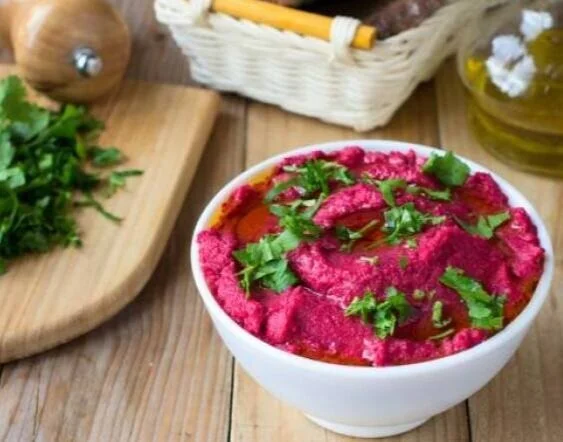 Houmous de betterave
