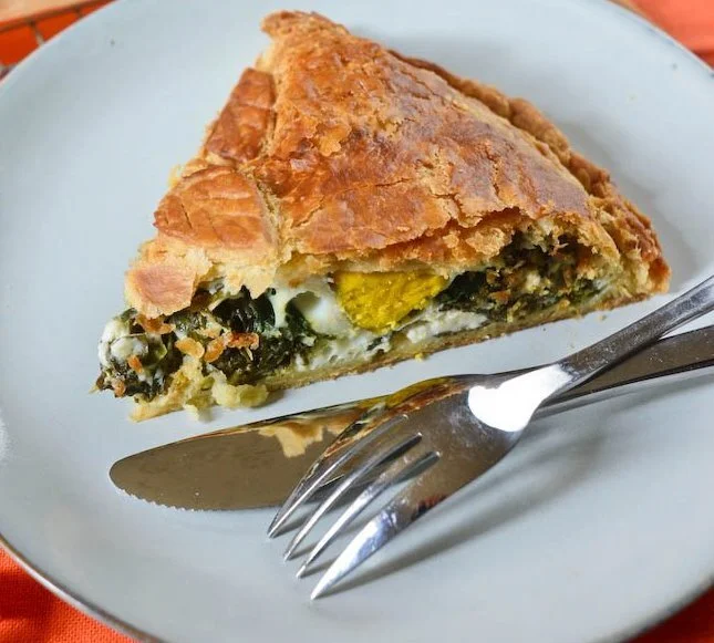 tourte épinards œufs