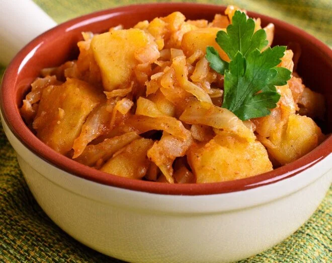 pommes de terre au chou(x)