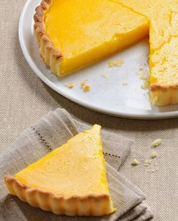 tarte citron-gingembre