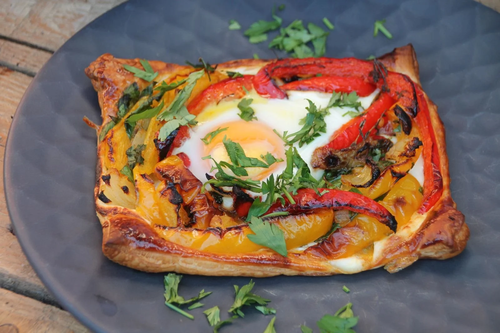 tartelettes aux poivrons à la Ottolenghi🌶
