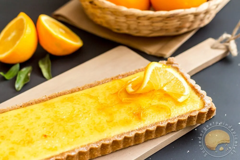 Tarte à l'orange