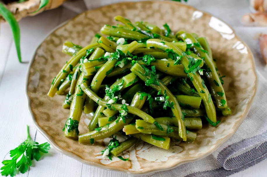 Haricots verts sautés au beurre