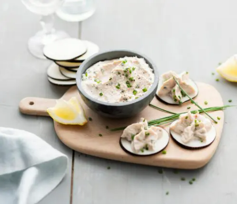 Terrine de thon au radis noir et betterave