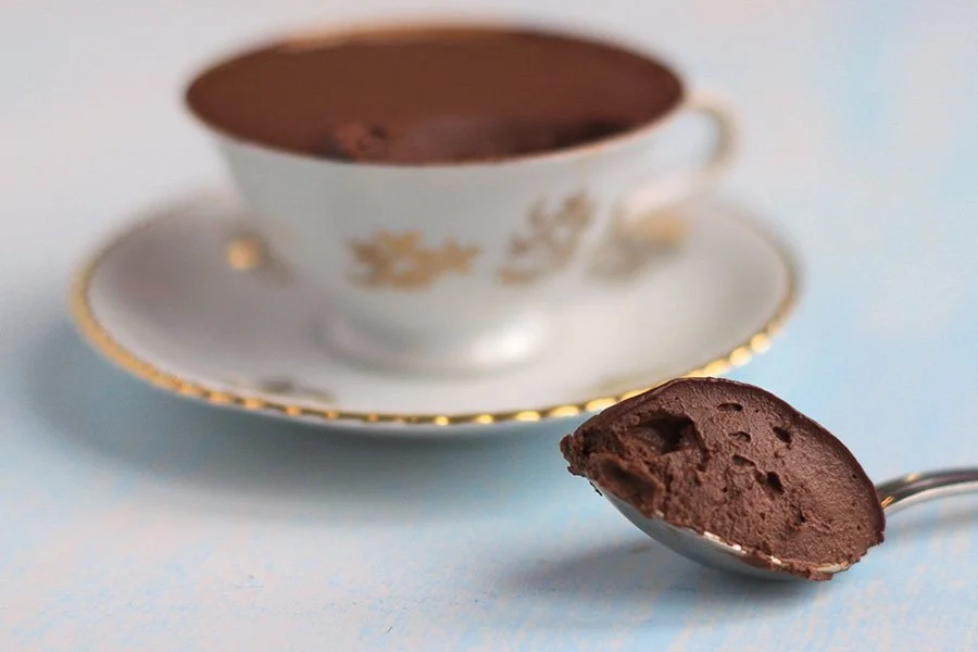 Mousse chocolat au thé