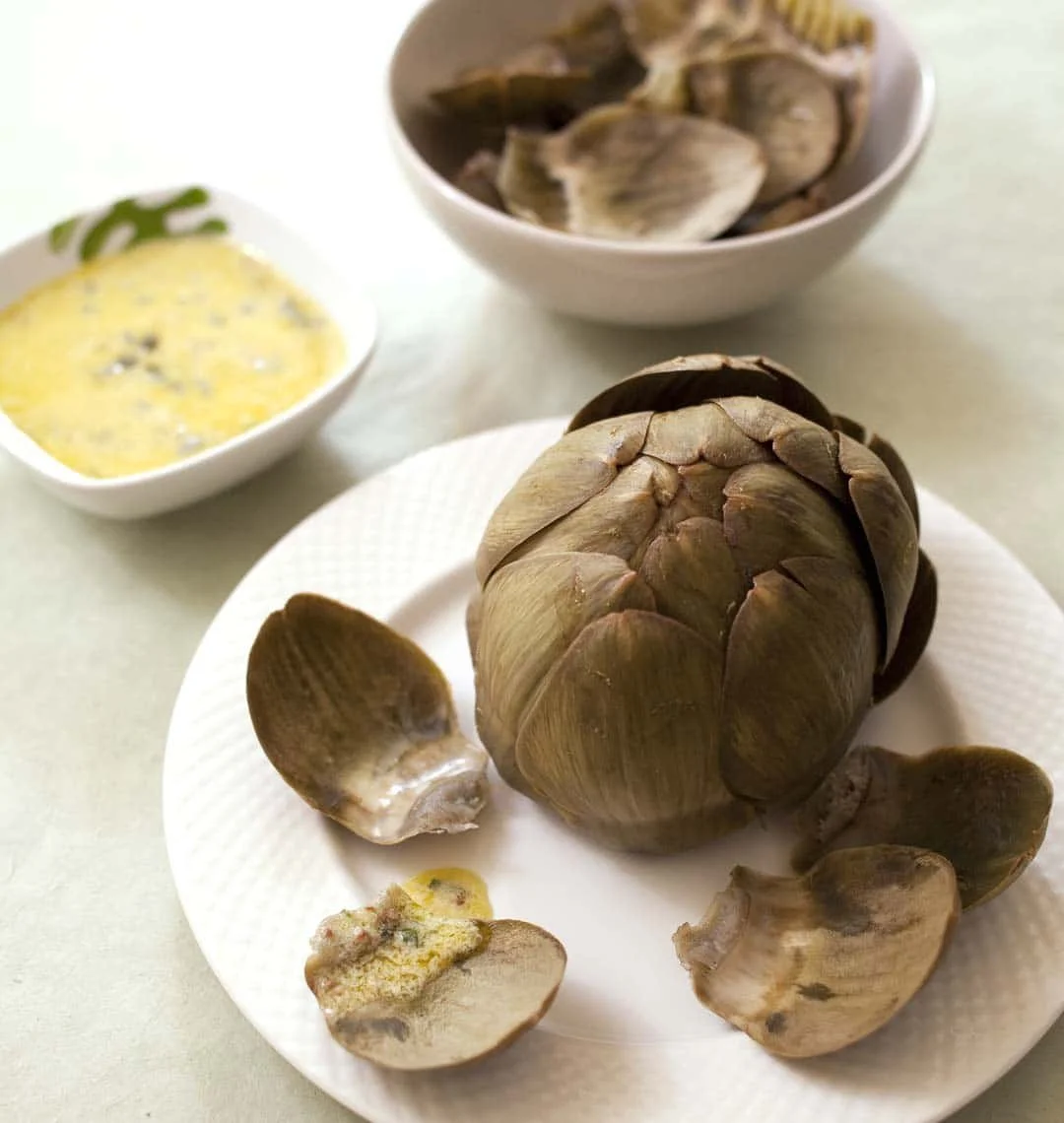 Artichaut vinaigrette
