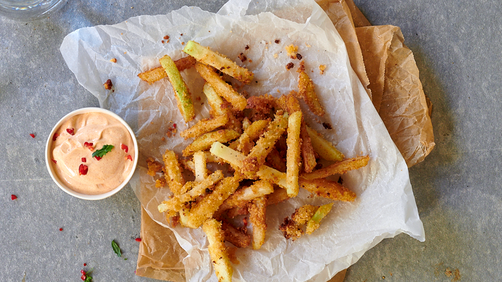 Frites de chou-rave