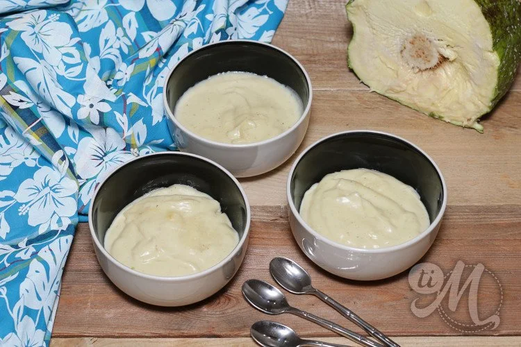 Crème dessert au fruit à pain