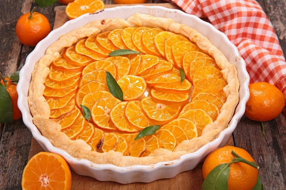 Tarte aux mandarines