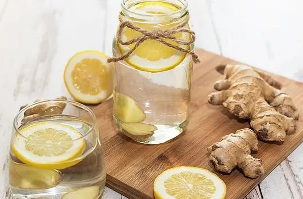 Infusion au gingembre frais