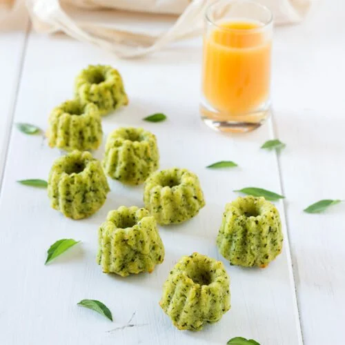 Cannelés au basilic