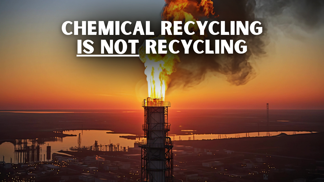 “Chemical Recycling:” What It Is and Why It Won’t Solve the Plastic Pollution Crisis