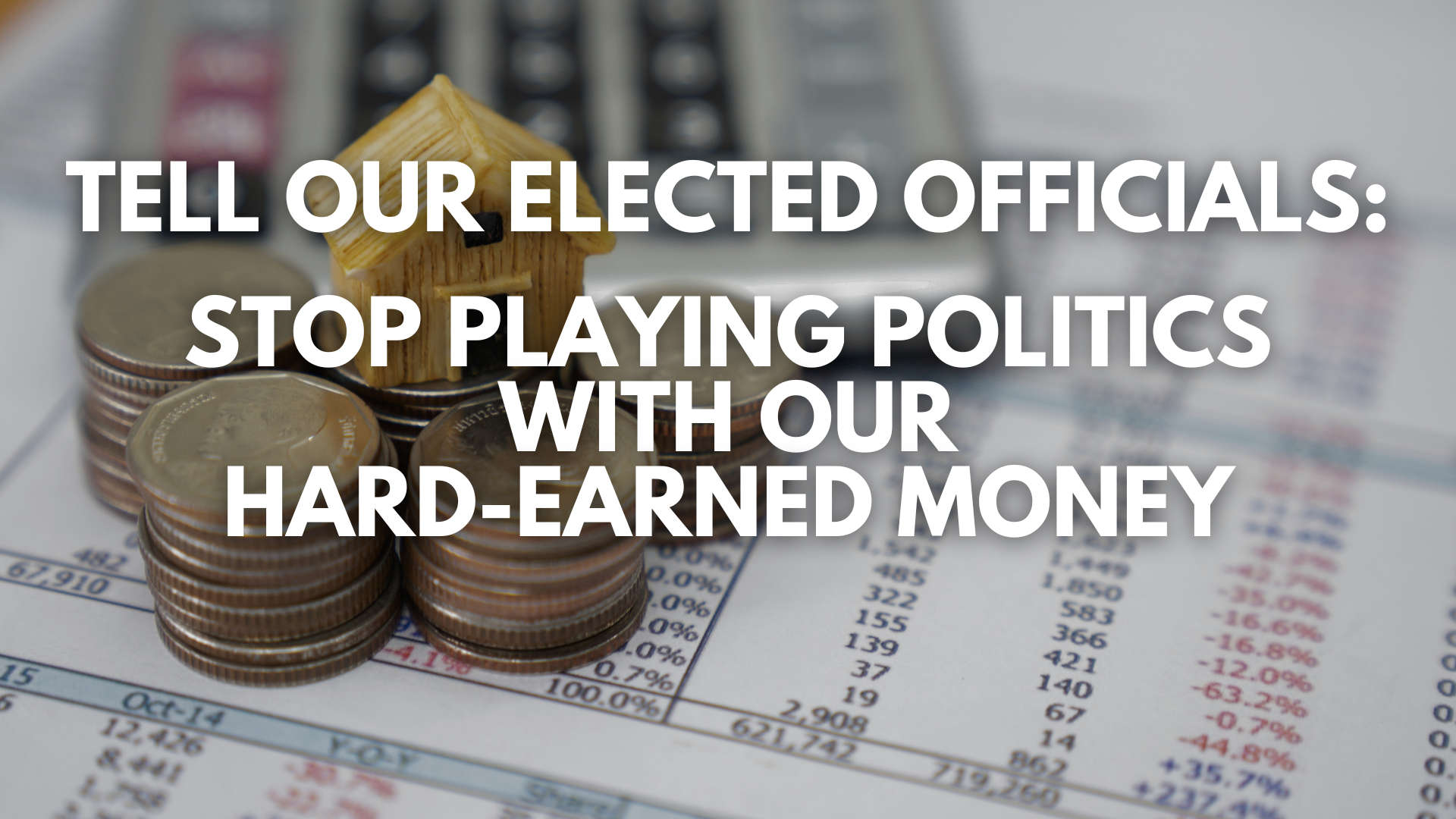 Keep Politics Out of Your Pockets