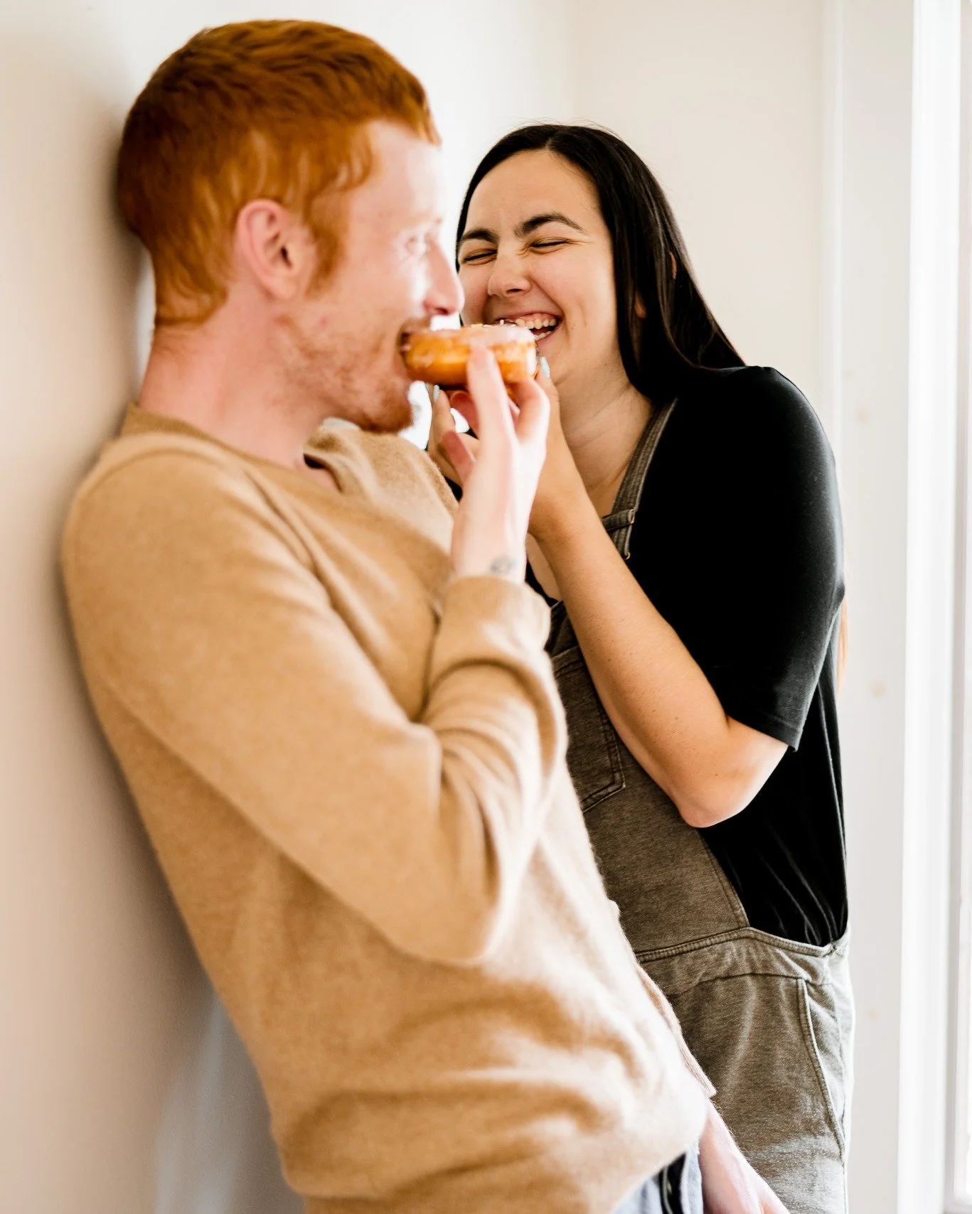 Sundays are for cozy moments, playing with our food, and indulging in a sweet treat of course.

It's a ways out, but National Donut Day is June 6th. Should we start planning a day of donut minis?