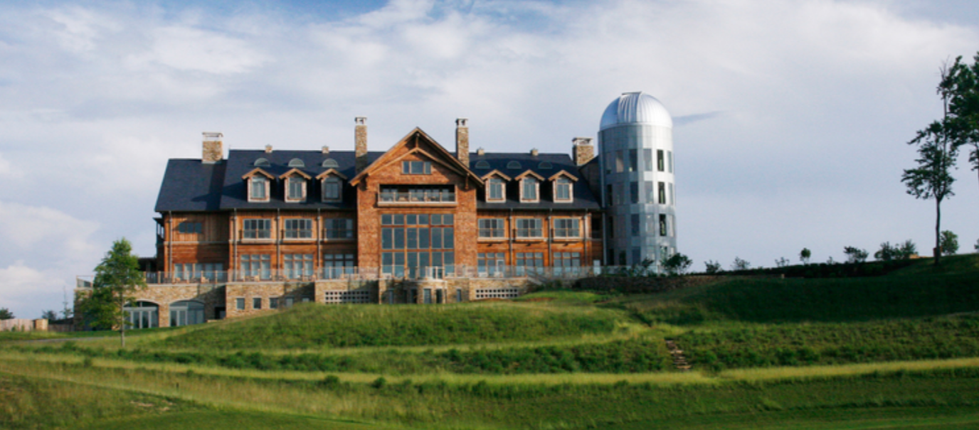Primland Resort: Before and after the word "resort" could be associated with the name. 