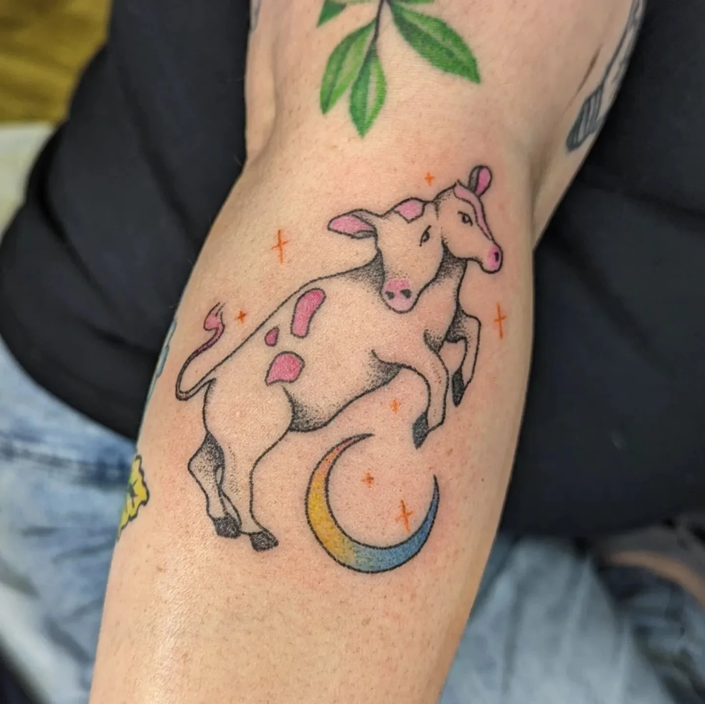 #handpoked two headed strawberry cow jumping over the moon for sam 🍓🐄🌙✨

#handpoke #handpokedtattoo #handpokeartist #stickandpoke #sticknpoketattoo #sticknpoke #spring # #queerartist #queertattooer #queertattooartist #lexingtonky #richmondky #kent