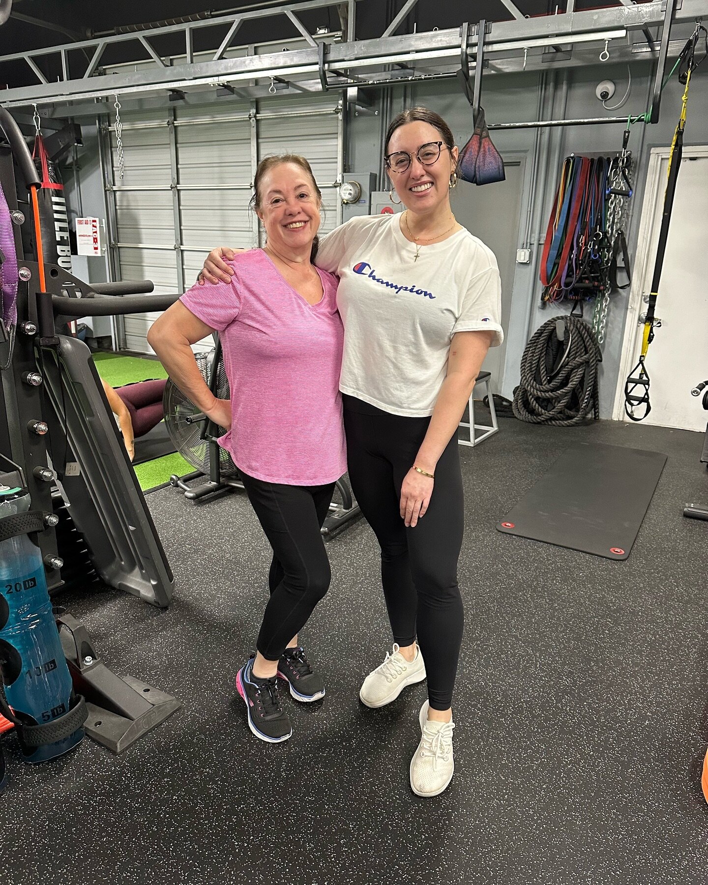 Mother &amp; Daughter workout duo! 👯&zwj;♀️ The best kind of buddy!