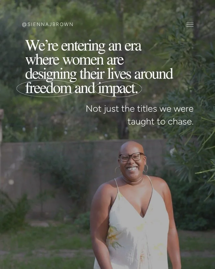 For a long time, success was defined by what we accomplished.

The title. The recognition. The milestones that proved you were moving forward.

And for many women, we followed those paths with discipline, ambition, and commitment.

But something has 