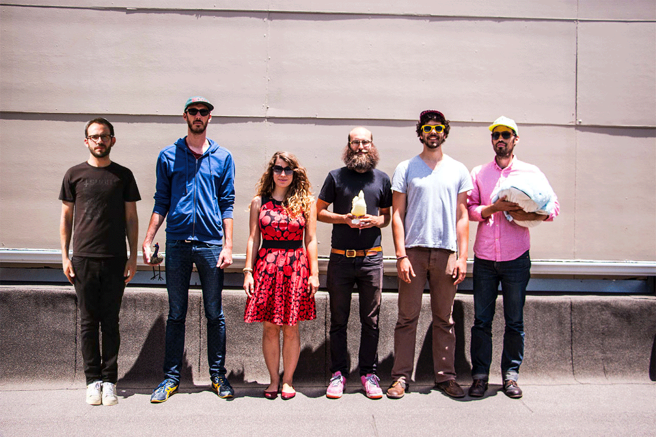 The Zeega team. From left: Filipe Brandao, James Burns, Kara Oehler, Jesse Shapins, Ahmed Kabil, and Joseph Bergen.