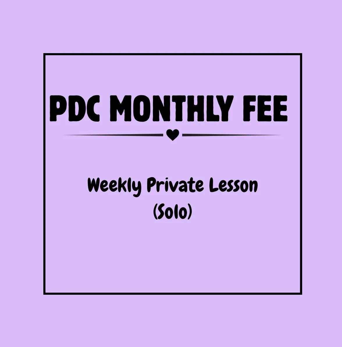PDC-Grenada : Private Lesson Draft (Solo)