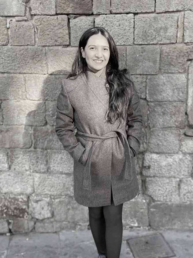 Kriti Basra, artist, calligrapher and the creative lead designer and founder of Shubhlekh, specializing in bespoke luxury gold foil Indian wedding invitations.