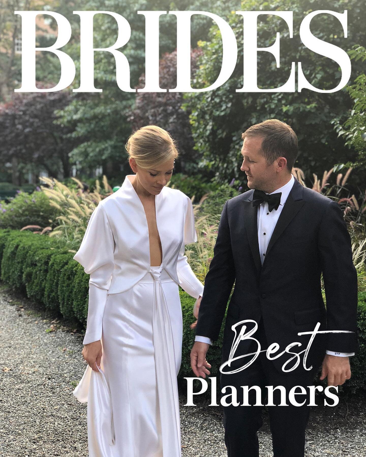 2020 is not all bad. Grateful to be on @brides BEST PLANNERS list with some other very impressive colleagues! Special thank you to @annapriceolson for helping me do my photo file homework 🤣! #daughterofdesignpress #bestplanners #bestweddingplanner #