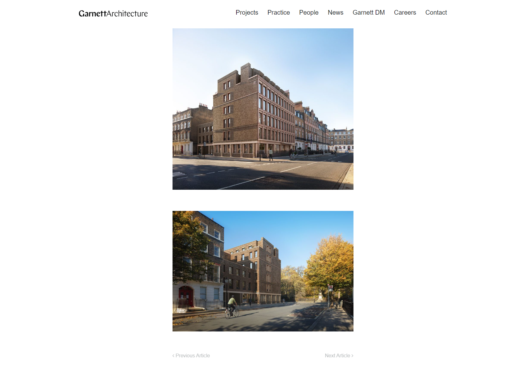 Russell Square, Bloomsbury / Ground Photography / Website