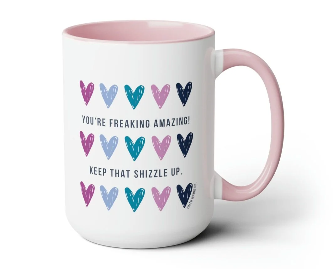 Freaking Amazing Pep Talk Mug