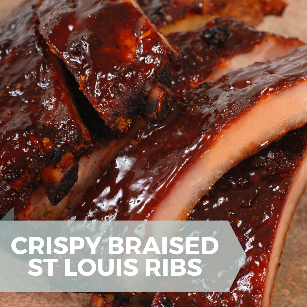 Crispy Braised St Louis Style Ribs — Season To Taste Restaurant