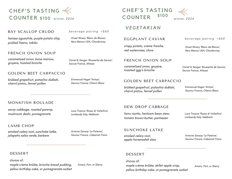 Season to Taste Chef's Counter | Discover Fresh Flavors — Reserve Today ...