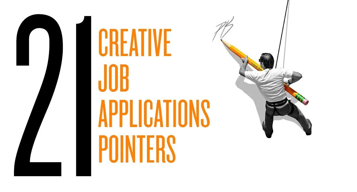 Creative Job Applications: You’re doing it wrong!