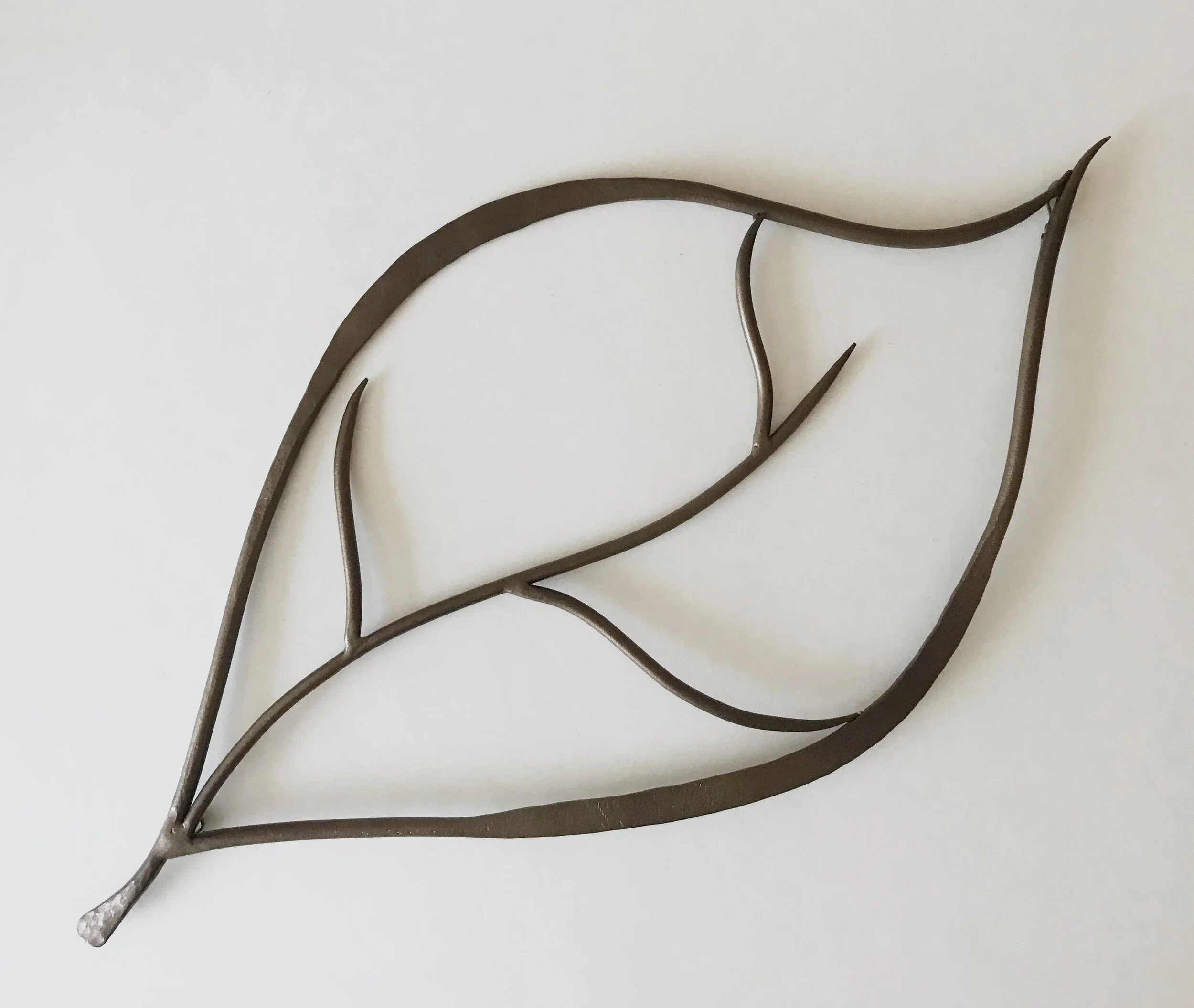 Large leaf wall art (21" in length)