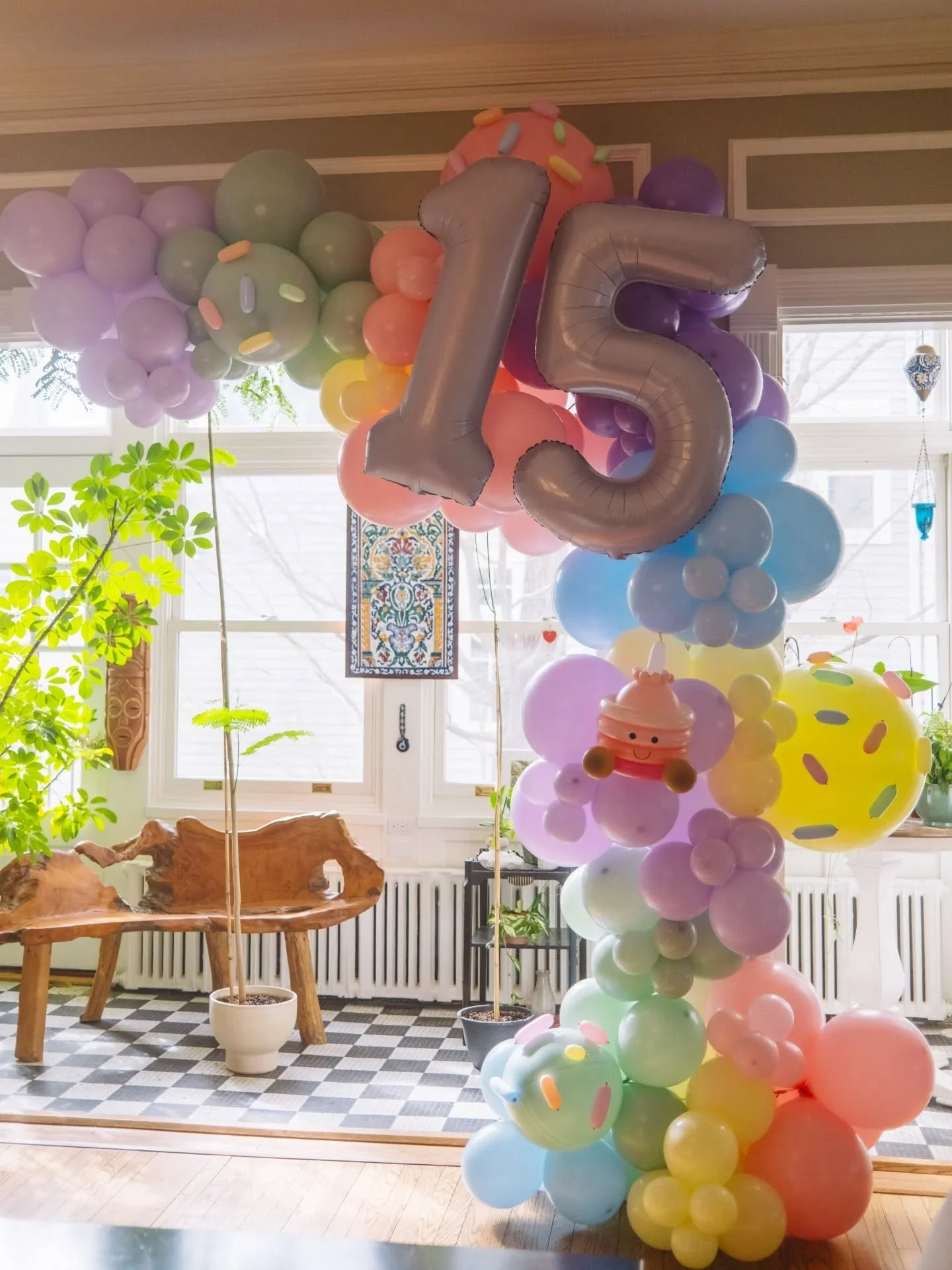 Springtime pastels take the (very cute, Jellycat inspired) cake