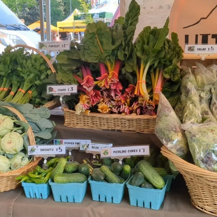 Little before and after @larimercountyfm 
Thanks to all who came out on this glorious 75&deg; day