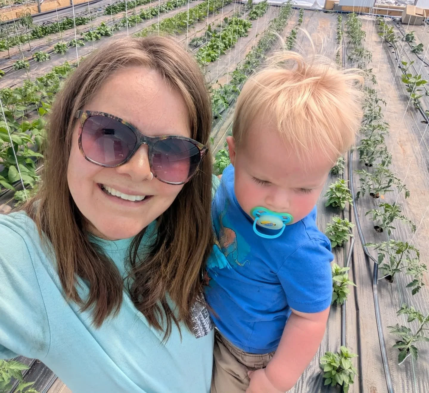 Taking a wellness day with baby boy