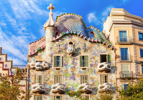 Casa Batlló in Barcelona, Spain