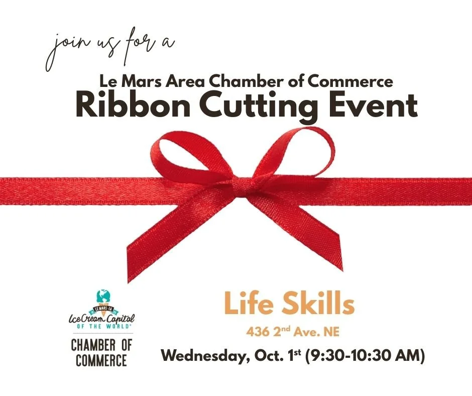 Life Skills Ribbon Cutting for New Location