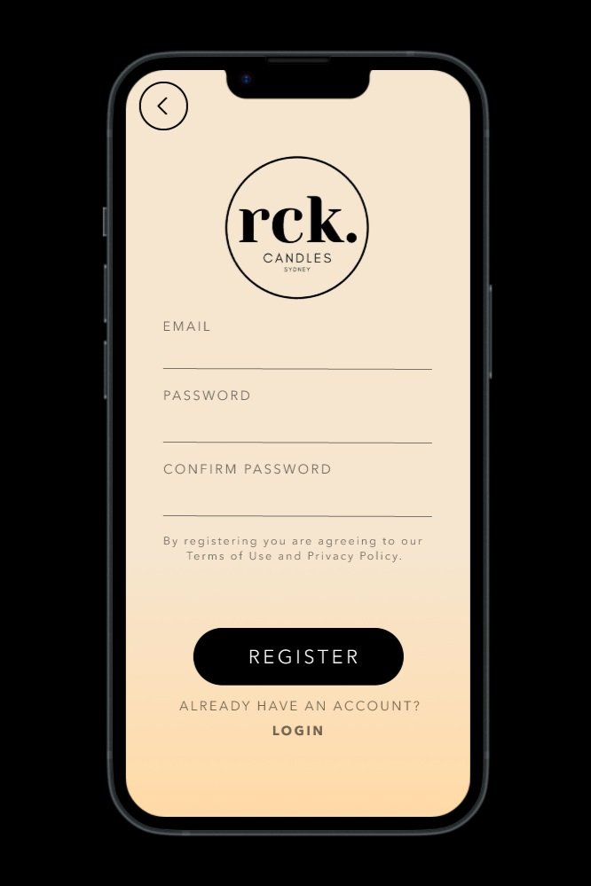 Register Page for new members