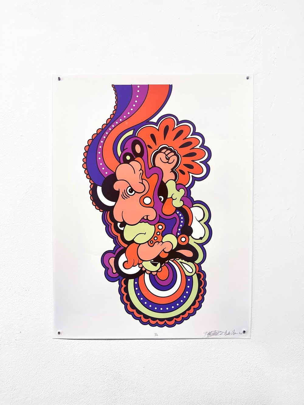 Cosmic Totem Velvet Pillow — Tiffany McKnight