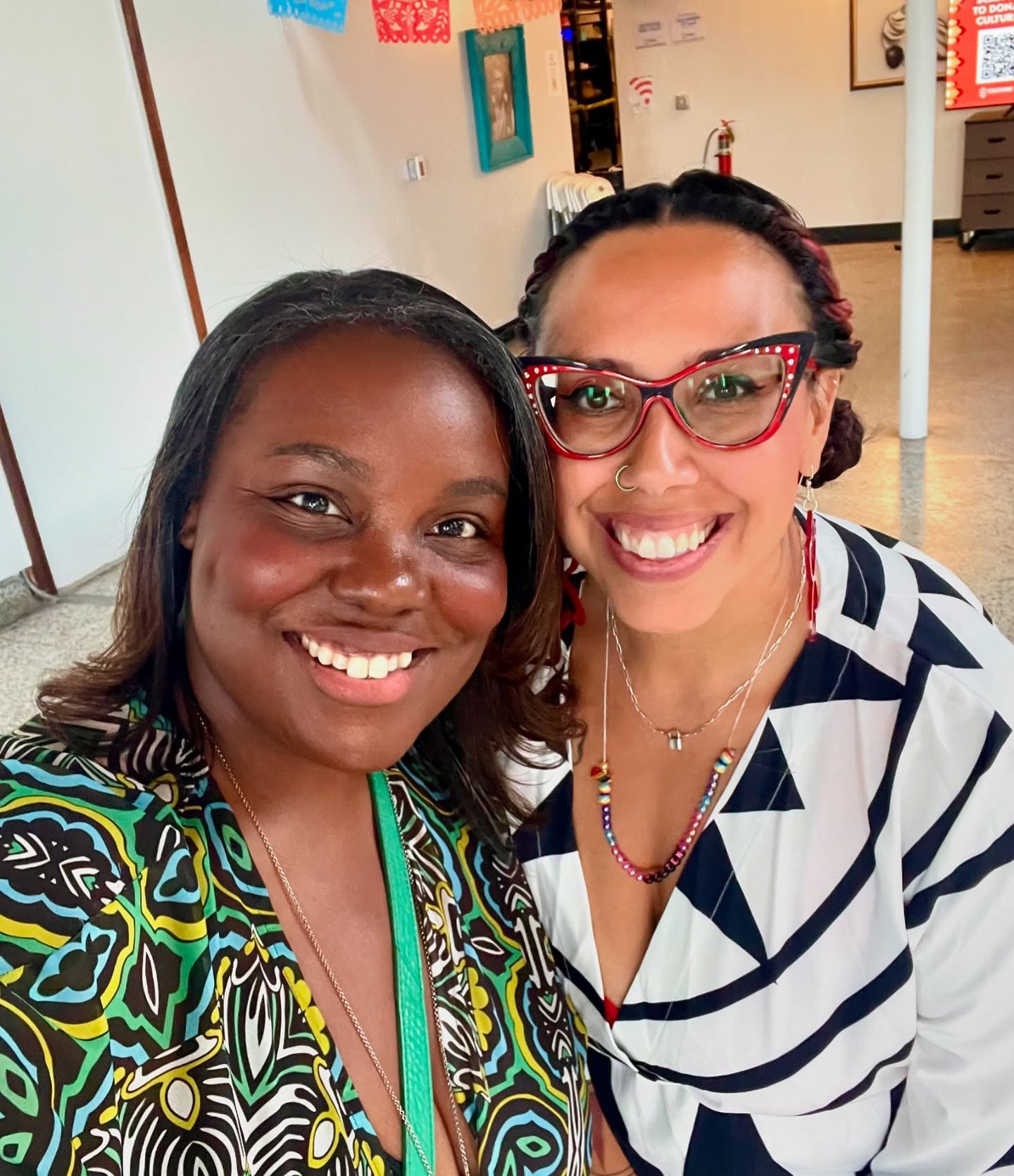 Being a vendor at @culturehubok&rsquo;s market today felt like a big and beautiful step forward.

The truth? I&rsquo;ve been neglecting my online shop. But on #Juneteenth, I made my first two web sales in a long time, and it reminded me that my art, 