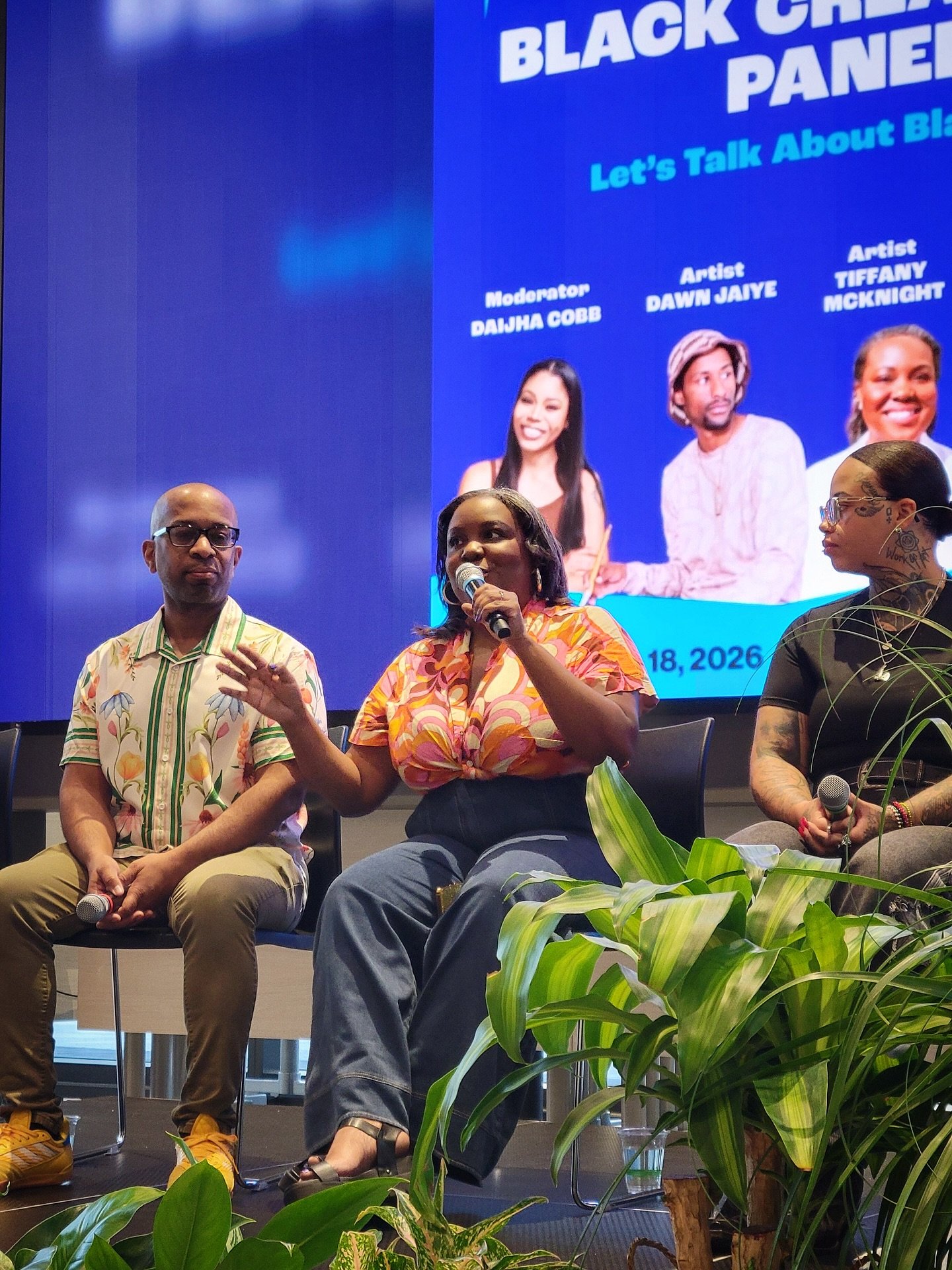 What a powerful way to kick off Juneteenth ⋆✴︎✊🏾✴︎⋆

Grateful for the conversation, the honesty, and the chance to share space with so many talented artists in our community last night.

Thank you @mynameisjabee for the invitation and for creating s