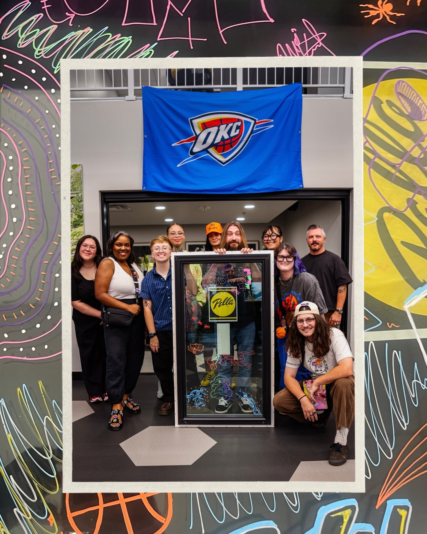 I can finally share the news 😆🎨🏀

I&rsquo;ve officially been selected for the 2026&ndash;2027 Oklahoma City Thunder Artist Group (TAG)!

Earlier this year, I had the opportunity to connect with the @okcthunder through the arts as a mentor for Fres