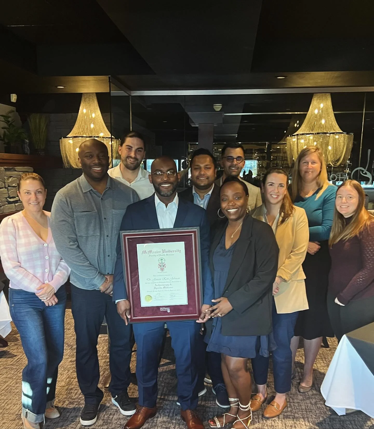 Congratulations to Dr. Jansen Johnson (@jansen.johnson32) on the completion of his Arthroscopy and Sports Medicine Fellowship!

We are so thankful to be a small part of your incredible journey, and we can&rsquo;t wait to see you accomplish great thin