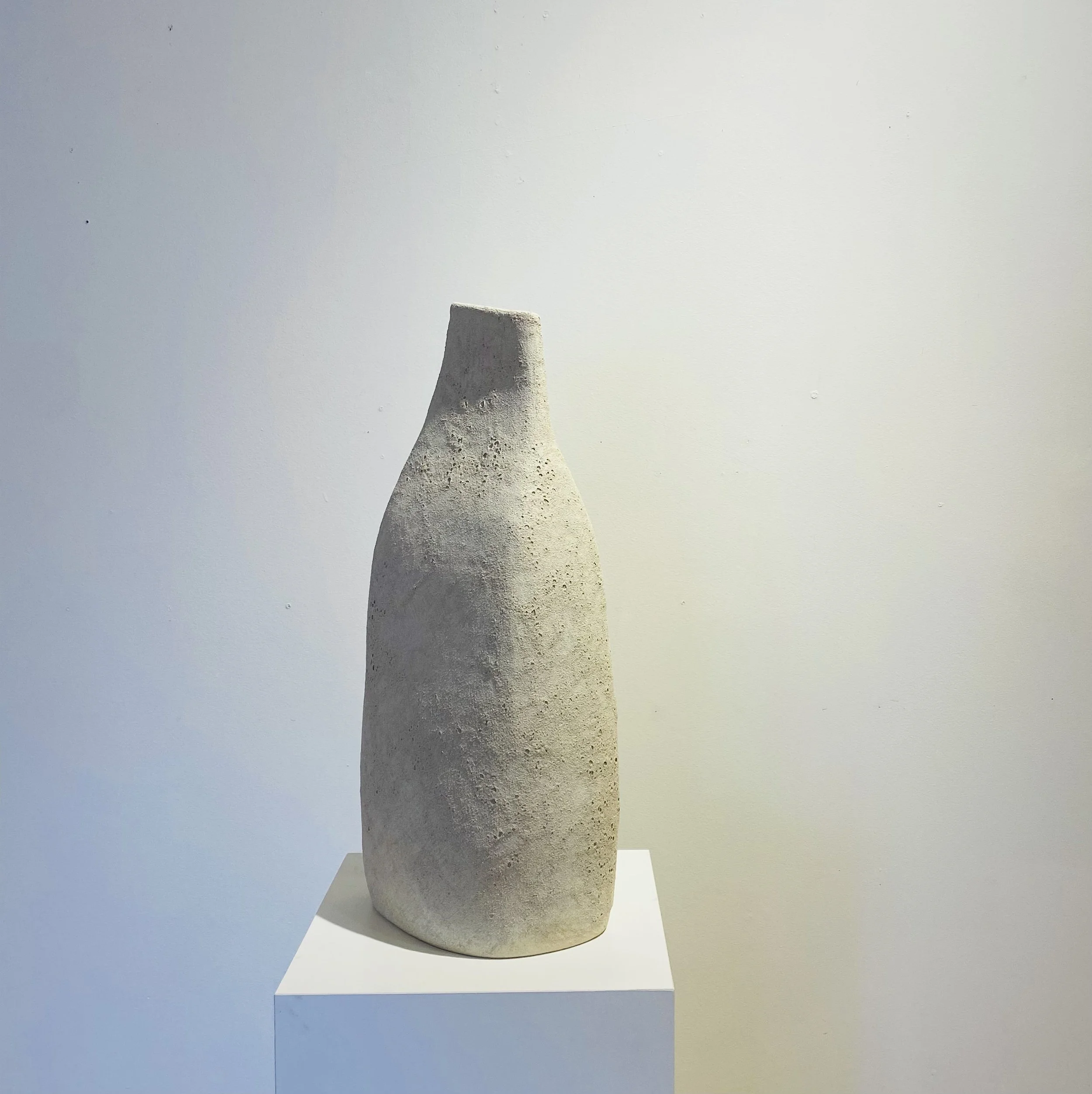 Ariel Bullion Ecklund, The Experience of Being, 22" x 8" x 6", stoneware and glaze, 2024 / SOLD