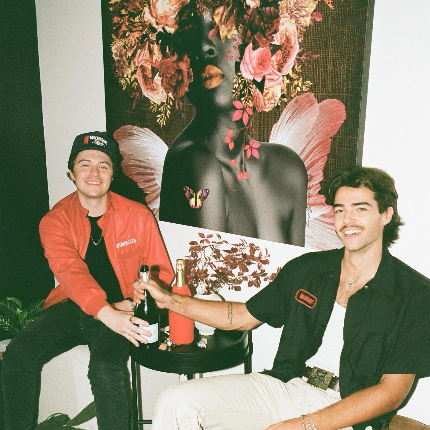 Jawbone &amp; Jerm the Worm! 🐛 NYC tonight @racketnewyork with the @itsbabyjake gang!!