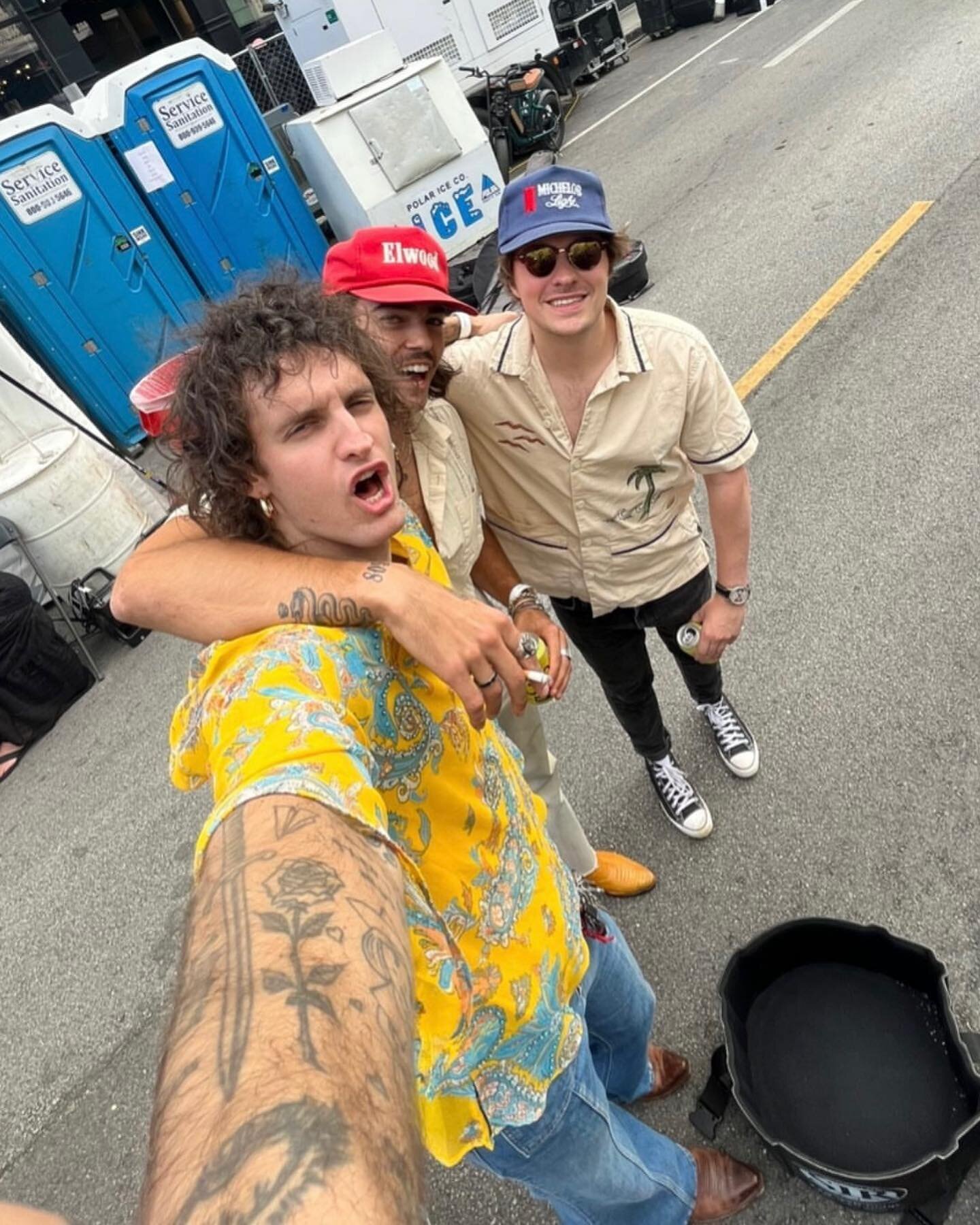Rockin&rsquo; weekend in Chi-Town with the @itsbabyjake crew - Thanks for having me along lads. Check out his new record &ldquo;Aren&rsquo;t We Ever Gonna Be More Than Friends&rdquo; 🔥 long live rock n rolllll