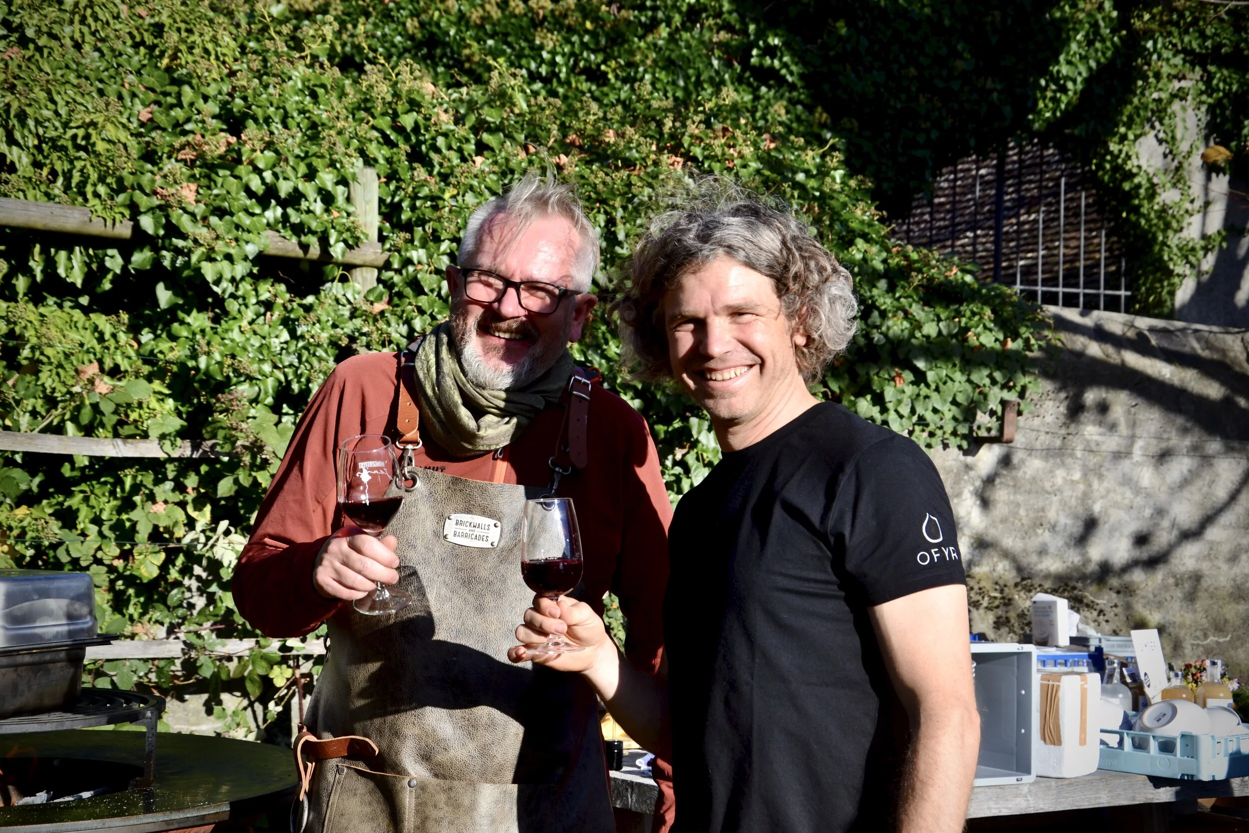 Tavolata im Weingut Sprecher von Bernegg