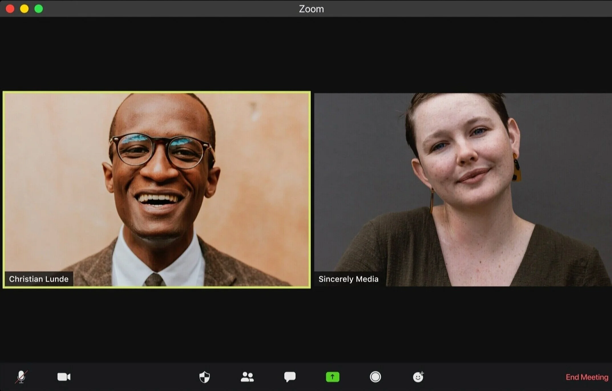 Video meeting on-camera training by Pro Presence