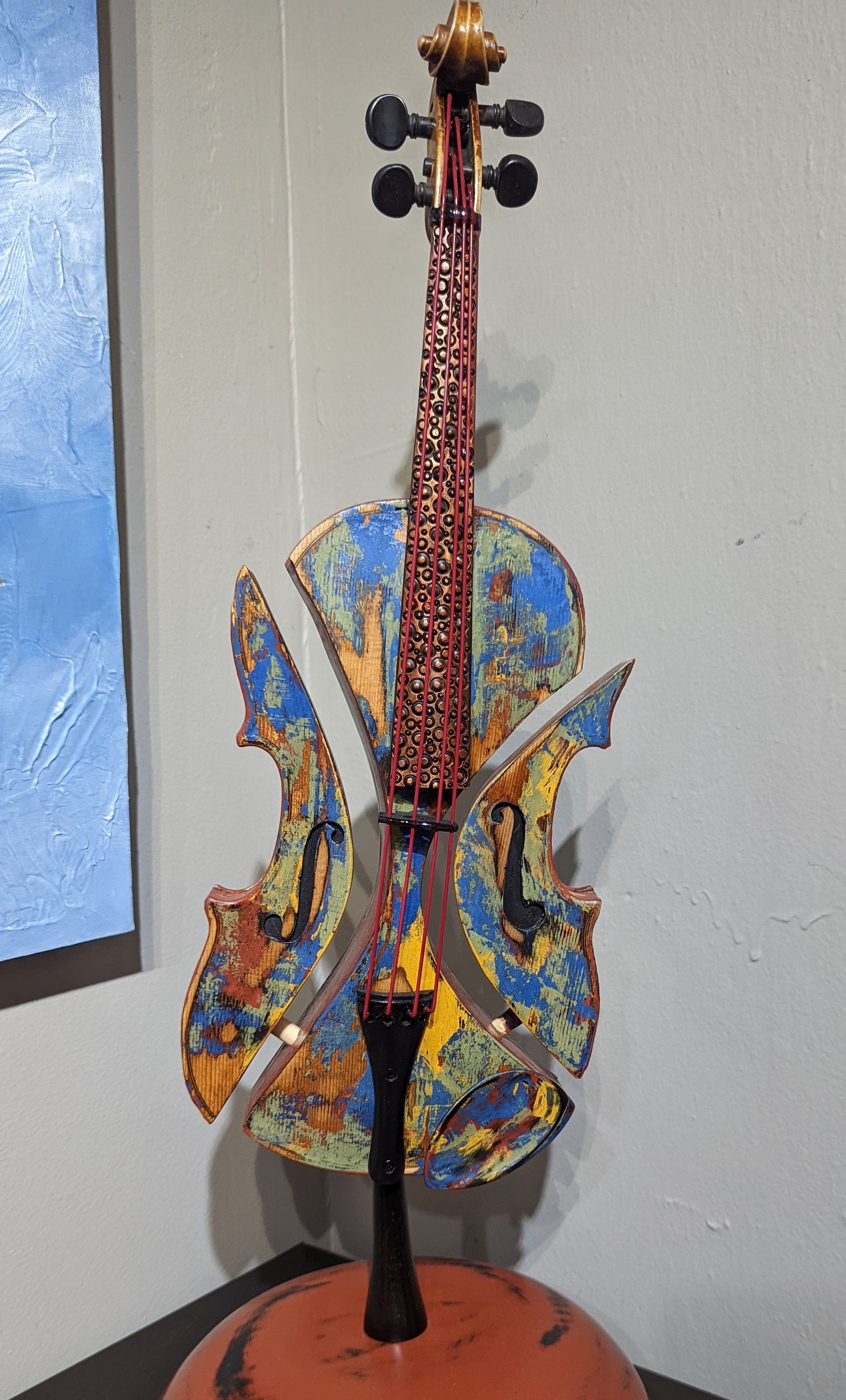 Repurposed Violin by Brad Stave