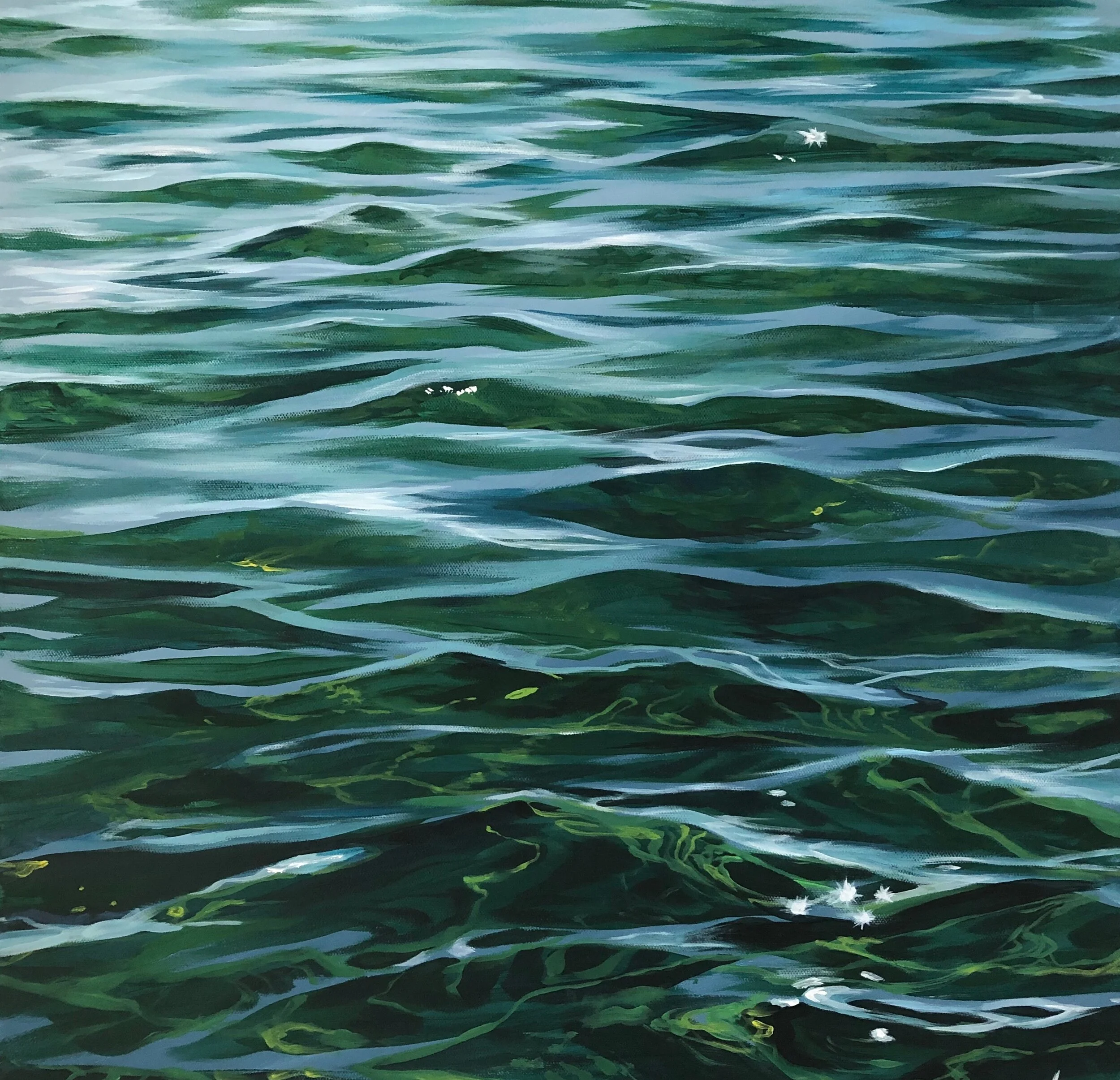 Vida Verde Green Ripples